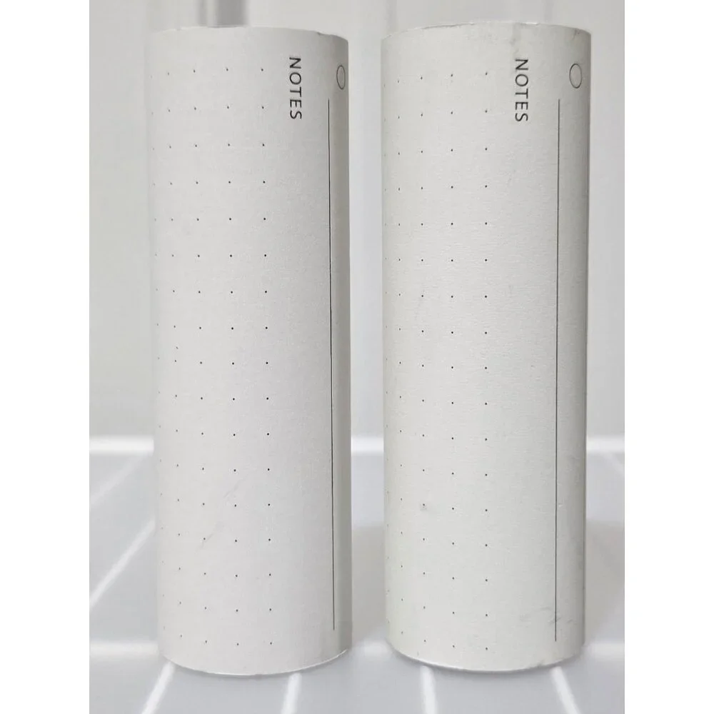 Hearth & Hand 2 Refill Rolls for Black Metal Desktop Paper Note Dispenser